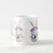 Mug Mignonne lapin de Pâques 01 (Devant gauche)