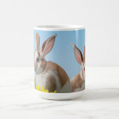 Mug Mignonne lapin de Pâques pour une humeur positive (Centre)