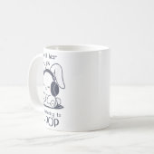 Mug Mignonne lapin lapin lapin ne peut pas vous entend (Devant gauche)