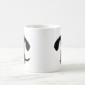 Mug Mignonne long Haired Chien chiot (Centre)