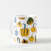 Mug Mignonne main de dessin Citrouille (Devant gauche)