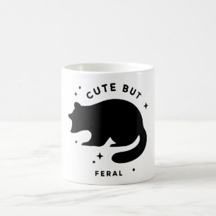 Mug Mignonne Mais Feral Animal Spirit Garde Mug, Wild 