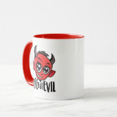 Mug Mignonne mais mal (Devant gauche)