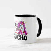 Mug Mignonne Mais Psycho/Unicorne (Devant droit)