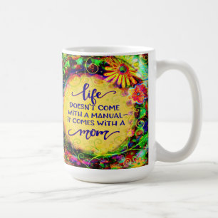 Mug Mignonne Maman Amusante, Mon Manuel De Vie Inspiri