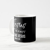 Mug Mignonne Maman chrétienne Jésus a pris des siestes (Devant gauche)