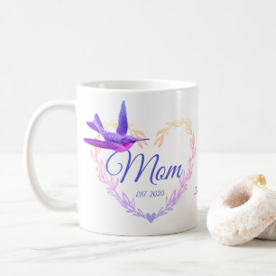 Mug Mignonne Maman Coeur Coeur Colibri Colibri Pauve P