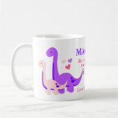 Mug Mignonne Mamasaurus fête des mères (Gauche)