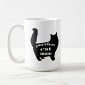 Mug Mignonne mamie de chat moderne (Gauche)