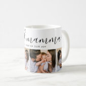 Mug Mignonne Mamma Maman Maman Fête des mères Collage  (Devant droit)