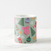 Mug Mignonne Menthe verte de Noël (Centre)