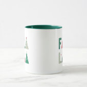 Mug Mignonne Moderne Fa La La Holiday (Centre)