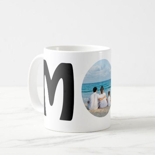 Mug Mignonne moderne simple cadeau de la Fête des Mère (Devant gauche)