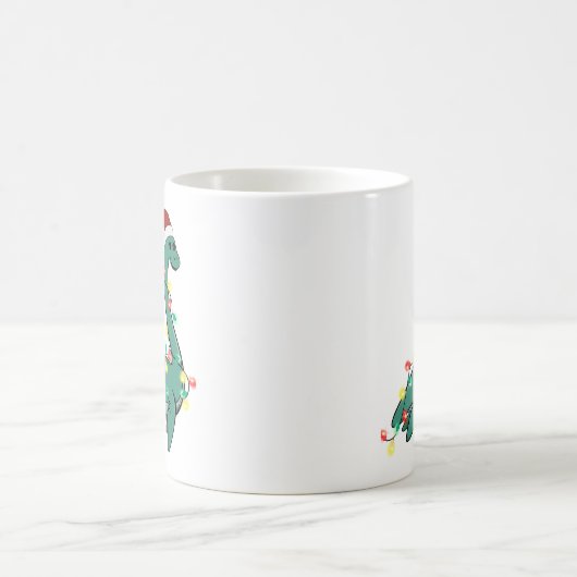 Mug Mignonne monstre de Lochness Noël (Centre)