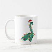 Mug Mignonne monstre de Lochness Noël (Gauche)