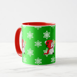 Mug Mignonne motte de neige de Noël