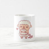 Mug Mignonne Mouton Avec Douleur De Laine Drôle (Centre)
