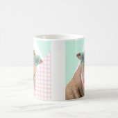 Mug Mignonne Mouton Avec Lunettes (Centre)