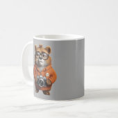 Mug mignonne muscade de silhouette animale (Devant gauche)