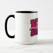 Mug Mignonne Nana rose (Gauche)