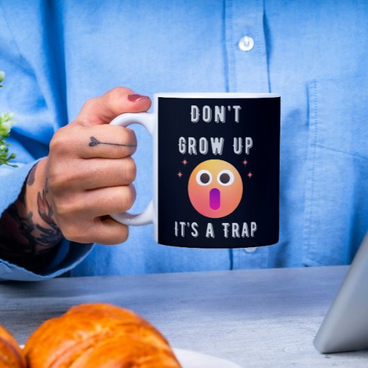 Mug Mignonne ne grandit pas, c'est un piège