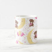 Mug Mignonne ours en peluche assis sur le Motif de la  (Centre)