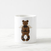 Mug Mignonne Ours en Teddy Brown avec ailes Angel (Centre)