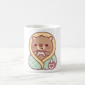 Mug Mignonne Ours Enveloppé Dans Une Couverture Confor (Centre)