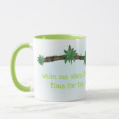 Mug Mignonne paresse 'réveillez-moi quand il est temps (Gauche)