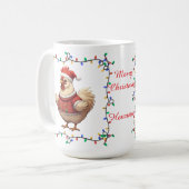 Mug Mignonne pâte de Noël au poulet (Devant gauche)