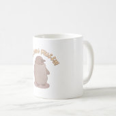 Mug Mignonne Petit Pingouin Je Suis Juste Fluffeux Amu (Devant droit)