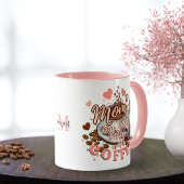 Mug Mignonne Pink Funny La journée de maman s'améliore