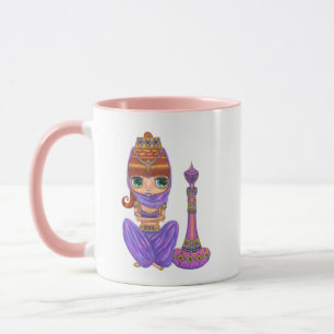 Mug Mignonne Poupée Genie Doll Ventre Danseuse Fille