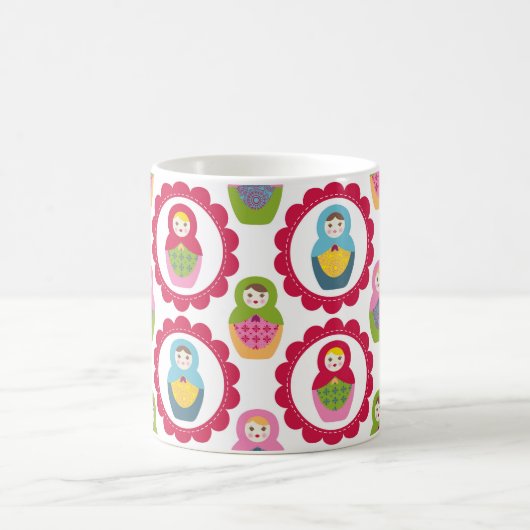 Mug Mignonne poupée russe (Centre)