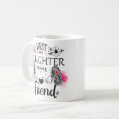 Mug Mignonne première enveloppe de ma fille (Devant gauche)