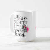 Mug Mignonne première enveloppe de ma fille (Devant gauche)