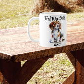 Mug Mignonne' Qui A Dit Beagle De Thé' Browns