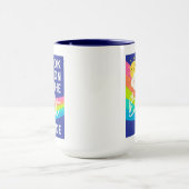 Mug Mignonne regard sur le côté lumineux (Centre)