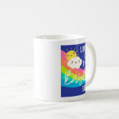 Mug Mignonne regard sur le côté lumineux (Devant droit)