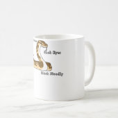 Mug Mignonne Retour À L'École Chemise Messy Bun Bonjou (Devant droit)