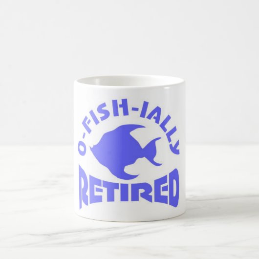 Mug mignonne retraite d'un pêcheur (Centre)