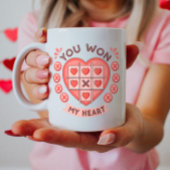 Mug Mignonne Saint Valentin Vous avez gagné mon coeur