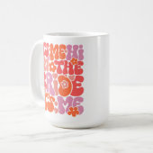 Mug Mignonne "Salut, c’est moi, je suis la mariée" (Devant gauche)