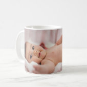 Mug Mignonne Seras-Tu Godparents Bébé Photo Baptême (Devant gauche)