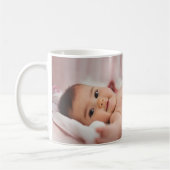 Mug Mignonne Serez-Vous Godmère Bébé Photo Baptême (Gauche)