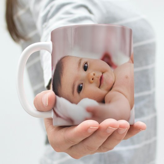 Mug Mignonne Serez-Vous Parrain Bébé Photo Baptême