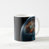 Mug Mignonne Sirène Baignade Joyeuse (Devant droit)