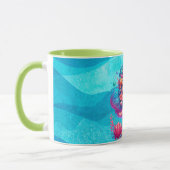 Mug Mignonne sirène sous-marine (Gauche)