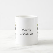 Mug Mignonne Snowman portant un chapeau haut (Centre)