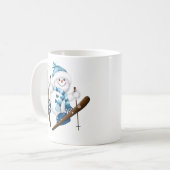 Mug Mignonne Snowman Vacances de Noël (Devant gauche)
